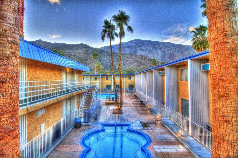 Motel Delos Reyes Palm Springs Extérieur photo