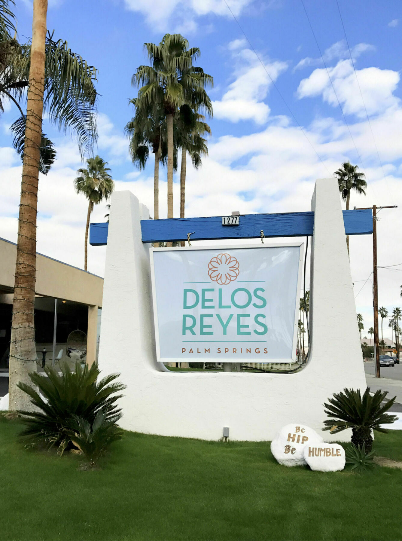 Motel Delos Reyes Palm Springs Extérieur photo